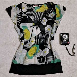 Y2k Vintage 2000s Desi Chatpati Top Combo