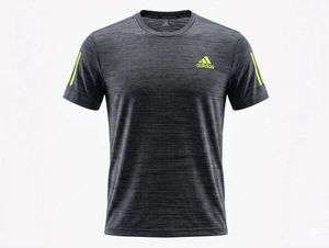 Adidas Men's Grey Running T-Shirt