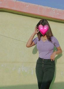 💜 PURPLE 💜 Striped Button-Up Top