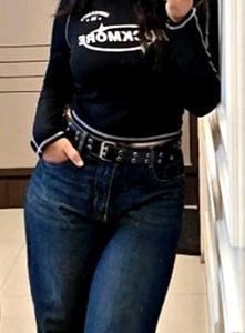 Black Studded Belt
