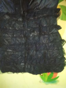 🌸🌸🆕Black Puffed &amp;Laced Jacket