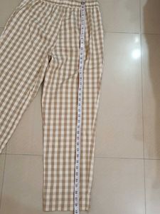 Cute Gingham Checkered Pants