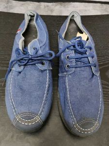 Blue Denim Casual Shoes