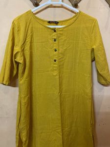 Yellow Kurta