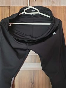 HRX Black Activewear Pants