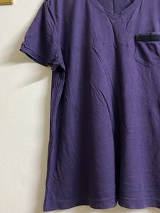 Men's V-Neck T-Shirt with Pocket