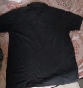 Classic Black Lacoste Polo Shirt