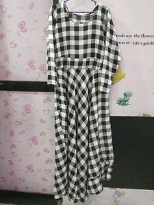 Checkered Maxi Dress