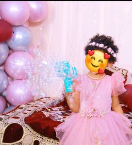 B'day Party Long Frock For Kids