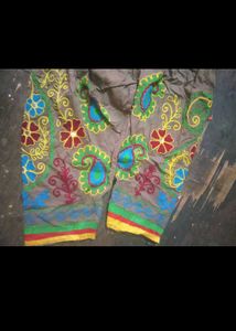 Boho Embroidered Palazzo salwar