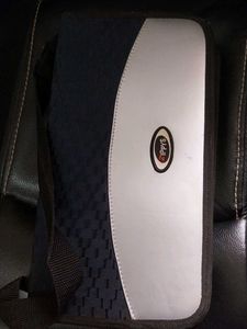 Zippy's Navy & Silver CD storage case