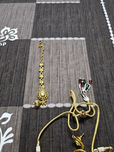 Elegant Gold-Toned Jewelry Set
