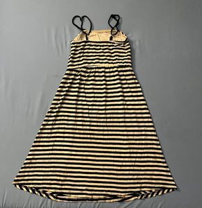 Chic Striped Mini Dress