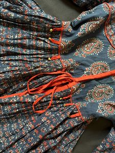 Boho Paisley Print Kurta