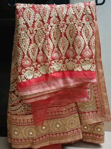 Only Lehnga Saree With Original Mirrors.