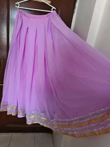 💜Lavendar Lehenga set,Embroidered