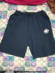 Comfortable Navy Blue Athletic Shorts