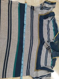Men's Striped Polo Shirt