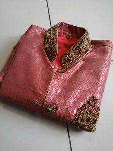 Men's Sherwani Dhoti Set