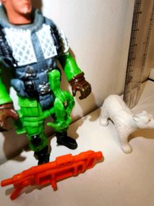 Action Figure with Polar Bear Toy Set