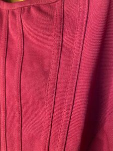 Chic Burgundy Corset