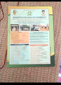 Bharathi College of Pharmacy Prospectus 2022-23