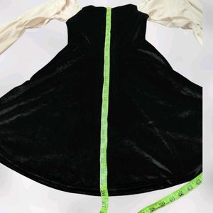 Gothic Style Puff Sleeve Dress