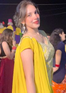 🔥Yellow Kurta Set with Palazzo