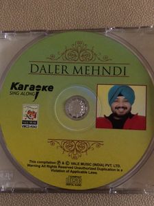 Daler Mehndi Karaoke Sing Along CD
