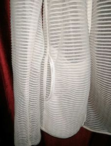 Romantic Sheer Flared Women Cardigan