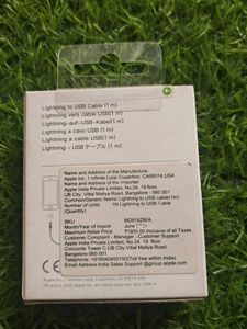 Apple USB-C to Lightning Cable