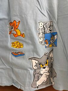 Light Blue Jerry "BLAM!" Graphic Tee