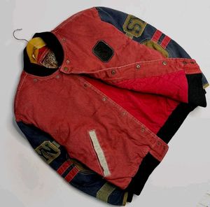 SYN JEANS 80/90 Vintage Varsity Bomber Jacket