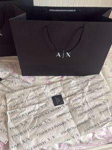 armani exchange paper bag