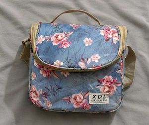 Imported Floral Insulated Lunch Bag