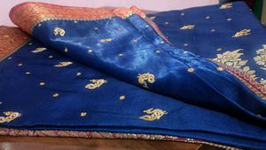 Elegant Blue Saree