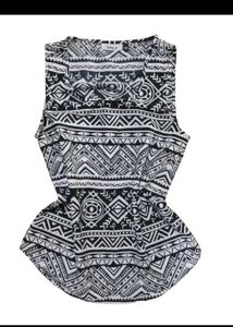 CLEARANCE SALE!💗Boho Print Sleeveless Top