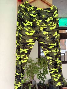 Camouflage Print Pants