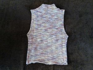 Forever 21 Sleeveless Mock Neck Top