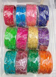 silk thread  Bangle (2 sets ) 24 bangles