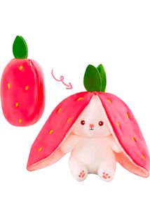Adorable Strawberry Bunny Plush Toy