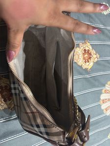 Classic Plaid Shoulder Bag