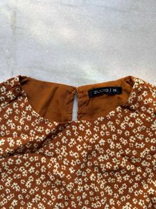 Zudio Floral Print Mini Dress