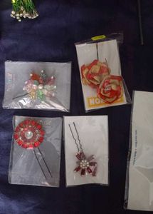 Embellished Hair Accessories broochs ( 2 0 )
