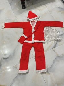 Santa Claus dress for 4-6 year  (5-Piece )