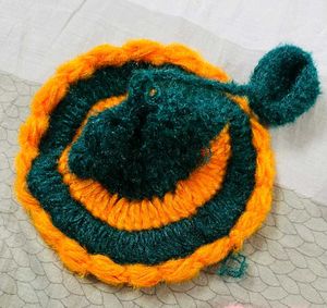 Laddu Gopal Fancy Woolen Velvet Dress