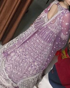 Beautiful gown with dupatta