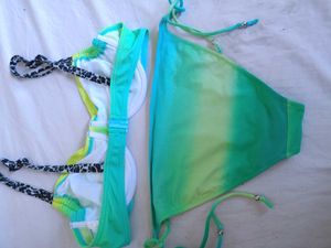 H&amp;M Green Ombre Bikini Set