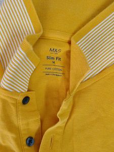 Men's Yellow Polo Shirt