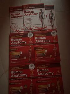 Human Anatomy Books - BD Chaurasia